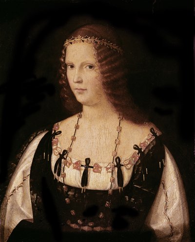 Portrait of a Lady by Bartolomeo Veneto